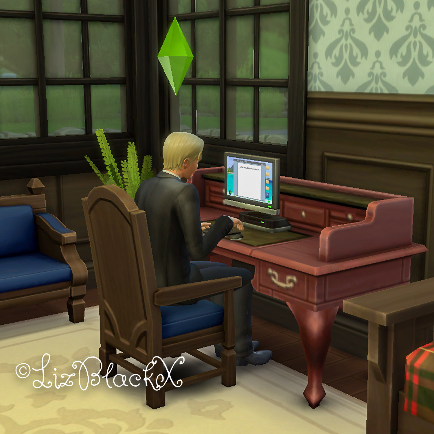 Screenshot from The Sims 4 - Wolfgang Munch

Copyright Liz BlackX