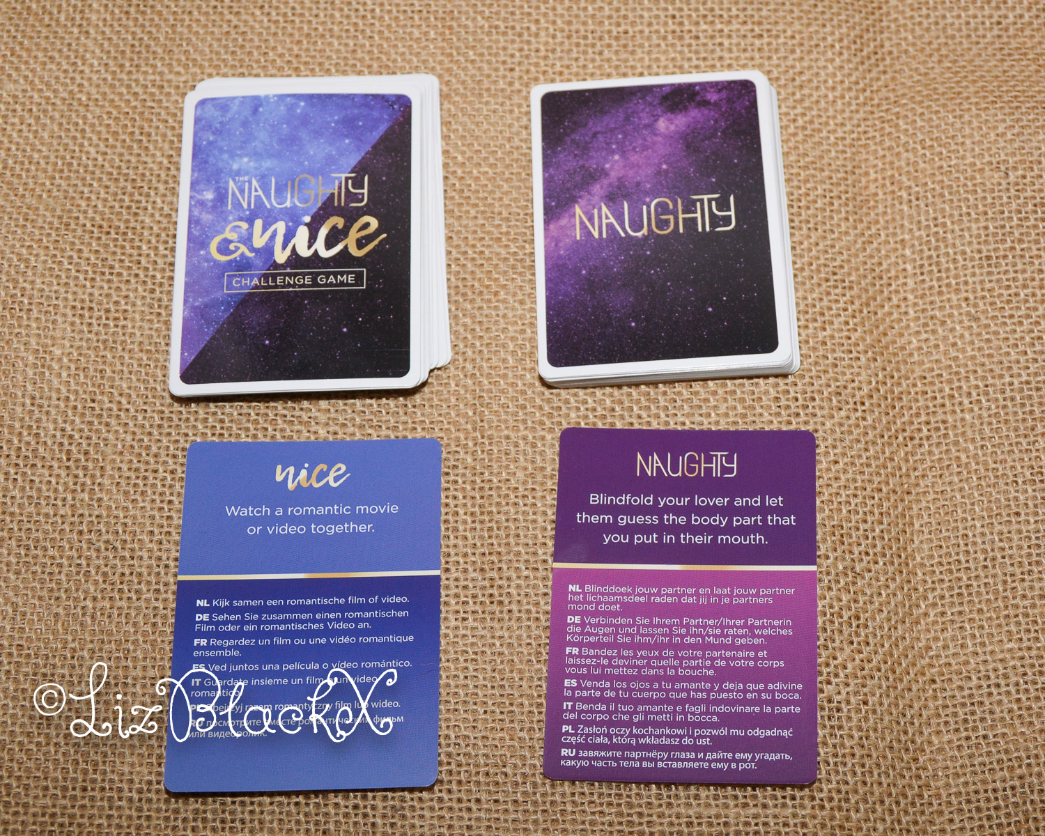Review of EasyToys Advent Calendar 2021 Naughty and Nice Copyright Liz BlackX